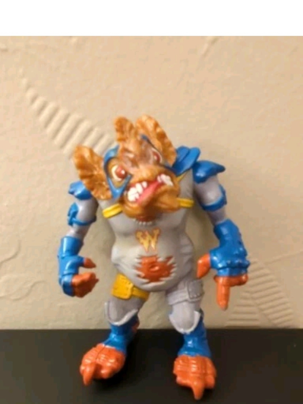 Vintage TMNT 1990 Wingnut Figure Playmates Teenage Mutant Ninja Turtles